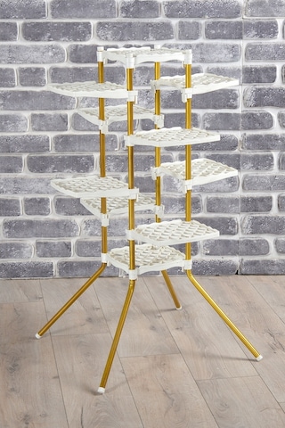 Fullreyon Vailante 10'Lu Çiçeklik Saksı Standı Dekoratif Saksılık Diğer