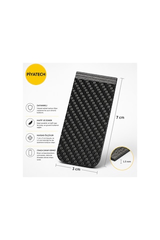 Karbon Fiber Telefon Ve Tablet Ekran Sökme Penası Tamir Kazıyıcı 7 X 3 Cm 1.5 Mm