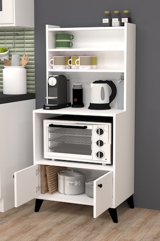 İnci Fırın Dolabı Beyaz