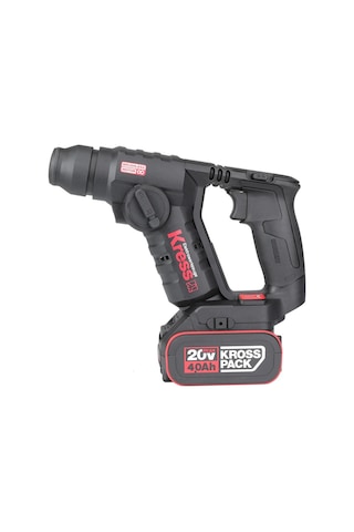 Kress KUC50.2 20V/4.0Ah. Li-İon Çift Akülü Kömürsüz 1.7j Profesyonel Sds-Plus Pnömatik Şarjlı Matkap + 10 MM Mandren