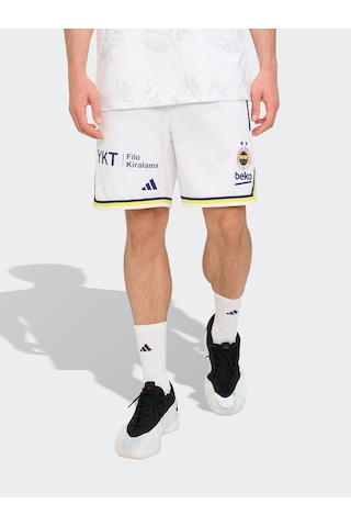 Fenerbahçe Basket Erkek Beyaz Maç Şortu 25/26 Beyaz