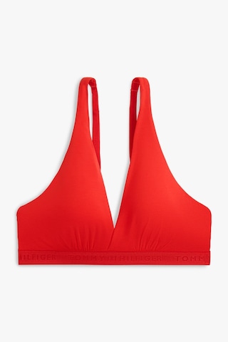Tommy Hilfiger Kadın Uzun Hatlı Rp Üçgeni Turuncu Bikini Üstü-13344