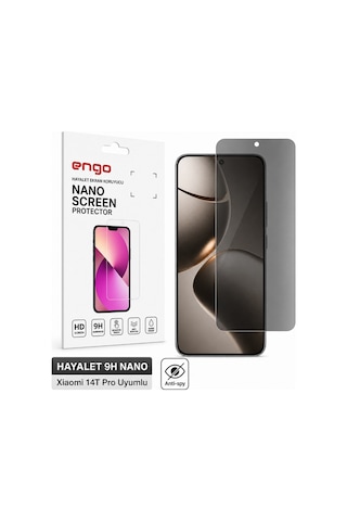 Xiaomi 14t Pro Hayalet Ekran Koruyucu Anti-spy Şeffaf