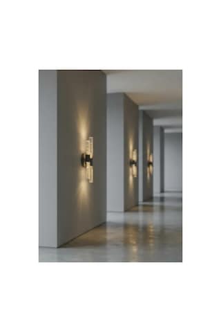 Bubbleflux Dubble Small 31 Cm Modern Tasarım Led Aplik - Duvar Lambası - Siyah - Pilli - Günışığı Siyah