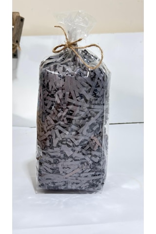 Füme Z Zigzag Kırpık Kâğıt 50 Gr Hediye Kutu İçi Dolgu & Paketleme Süsleme