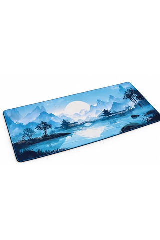 Razador Azure Serenity 90x40 Cm Xxl Gaming Profesyonel 1. Sınıf Oyuncu Mouse Pad Kaymaz Taban 4 Mm Mousepad