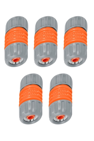 Hortum Bağlantısı Kilitli 1/2" Yarım Parmak 5 Adet