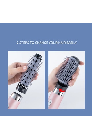 Lixiaqu01 3in1 Tembel Saç Kurutma Makinesi Tarak Sıcak Hava