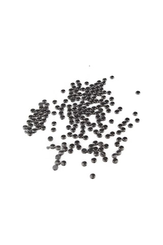 6x2,5 Mm Metalik Gri İçten Delikli Plastik Boncuk 30 Gr 430 Adet