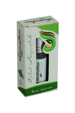 Menthol Masaj Yağı Likit Roll On Menthol Nane Limon Bitkisel Yağlar Karışımlı 6 Ml