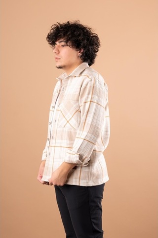 Bican Oversize Erkek Oduncu Gömlek