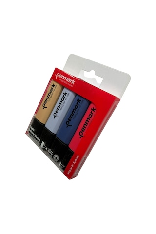 Penmark Fosforlu Kalem 4'lü Asetat Karışık Renk Tropik 86831817113227 Hs-505-4t 709704 Çok Renkli