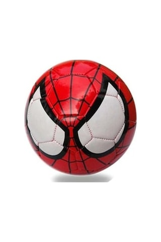 Spiderman - Kırmızı - Red - Dikişli Renkli Küçük Futbol Topu Spiderman - Kırmızı - Red - Dikişli Renkli Küçük Futbol Topu