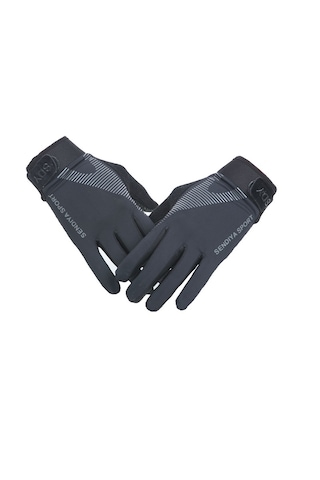 Orta Mevsim Kaydırmaz Akıllı Parmak Uçlu Motosiklet Eldiven L Boy