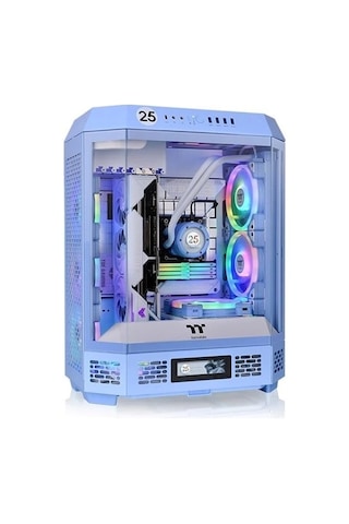 Thermaltake The Tower 600 TG CA-1Z1-00MFWN-00 Oyuncu Mid-tower Bilgisayar Kasası Mavi