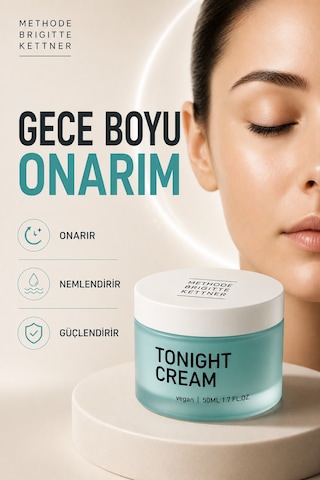 Methode Brigitte Kettner Tonight Cream 50 Ml Gece Yenileyici Yüz Kremi
