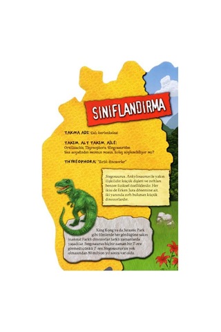 Şekilli Dinozorlar - Stegosaurus- Çiçek Yayıncılık