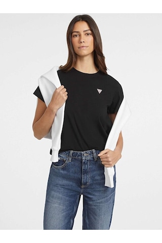 Guess Kadın Tişört-w4yı10j1314 Siyah