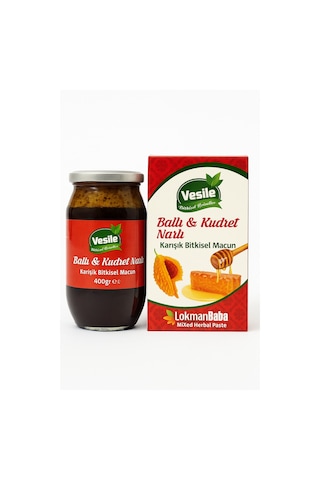 Ballı Kudret Narlı Bitkisel Macun 400 G