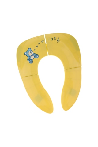 Suntek Katlanır Bebek Klozet Adaptörü Sarı