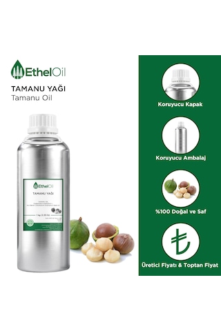 Tamanu Yağı Tamanu Oil - 1 Kg - Saf Ve Doğal Sabit Yağ 1 KG