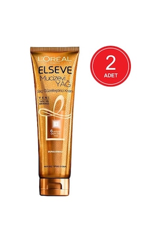 L'Oreal Paris Elseve Mucizevi Yağ Her Saç Tipine Uygun Saç Bakım Kremi 2 x 150 ML