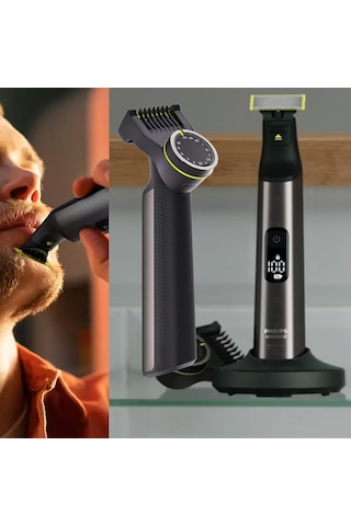 Philips Norelco Oneblade Pro Kiti, Hibrit Elektrikli Düzeltici Ve Tıraş Makinesi