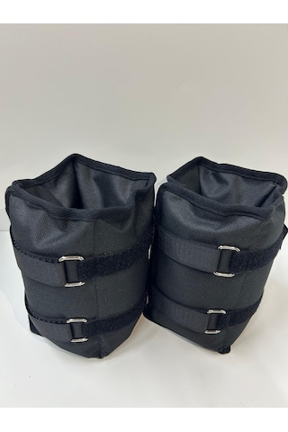Me&ra Sport 2 Kg X 2 Adet El Ayak Bilek Ağırlık Seti Kum Ağırlık Torbası siyah
