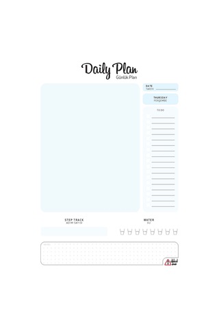 Renkli Günlük Planlayıcı Organizer