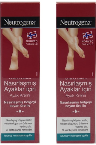 Neutrogena Norveç Nasırlaşmış Ayaklar için Ayak Kremi 2 x 50 ML
