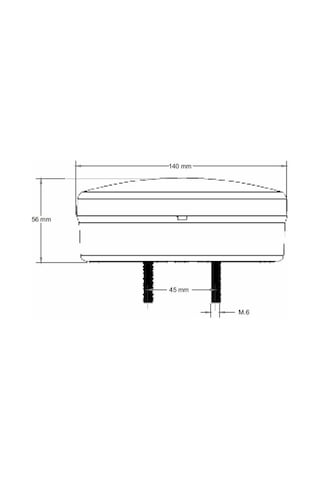 Yuvarlak Led Neon Hamburger Stop Lamba 12v 4 Fonksiyonlu