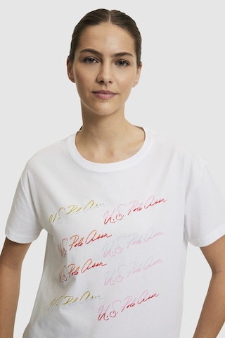 U.S. Polo Assn. U.s. Polo Assn. Kadın Beyaz Tişört 50323561-vr013