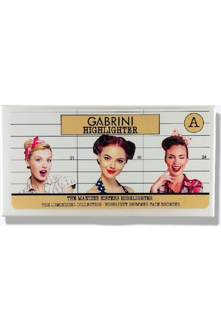 Gabrini A 3'lü Aydınlatıcı Paleti