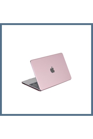Buradabulabilirsin Macbook Uyumlu Neo Şeffaf Macbook Uyumlu Kapak - Pembe Bbz