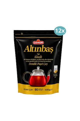 Çaykur Altınbaş Demlik 80 X 5 Gr X 12 Paket