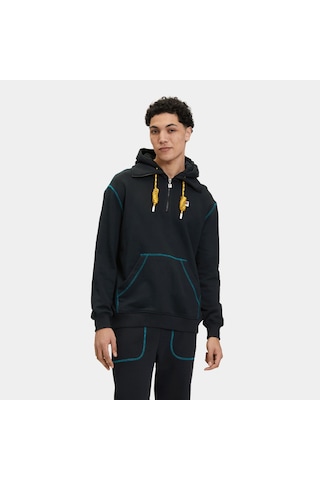 Siyah Fila Kapşonlu Sweatshirt Lu411127 Siyah
