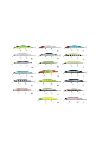 Kendo Seabass Minnow 12.5cm 21g Floating Sahte Balık-9474