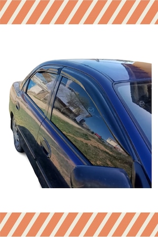 Mazda 323 Familia 1996-1999 Modellerine Özel 4'lü Mügen Tip Cam Rüzgarlığı