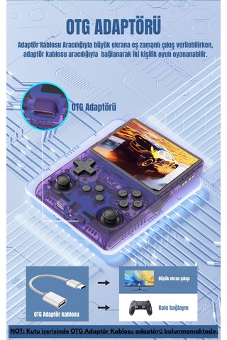 R40s Pro Retro Oyun Konsolu El Atarisi Arkos 2.0 İşletim Siste...