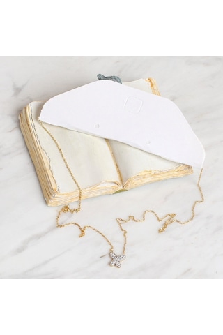 Loren 25'li Beyaz Takı Kolye Kartı