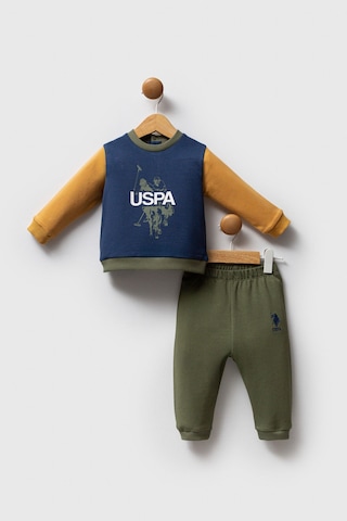 U.S. Polo Assn. Erkek Bebek Haki Takım Usb2572-c-v2 Haki