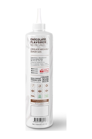 Nish Çikolata Aromalı Dekor Sos 750 Gr
