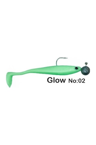 Captain Dagi Duck Shad 9cm +jig Head 17gr Modifiyeli Hazır Silikon Yapay Yem