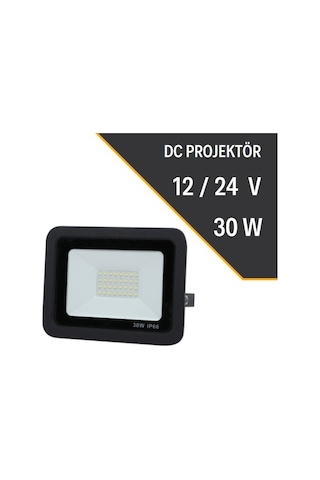 Lexron 12v/24v 30 Watt Dc Projektör