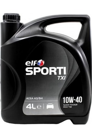 Elf Sporti TxI 10W-40 ACEA A3/B4 Sentetik Motor Yağı 4 L + 1 L