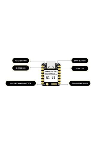 Xıao - Esp32-c6 Wifi + Bluetooth Geliştirme Kartı
