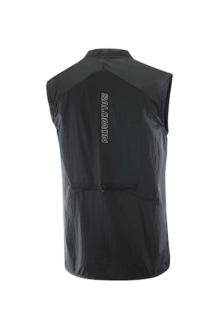 Salomon Salomon Sense Aero Wind Vest Kadın Siyah Koşu Rüzgarlığı 27180 Siyah