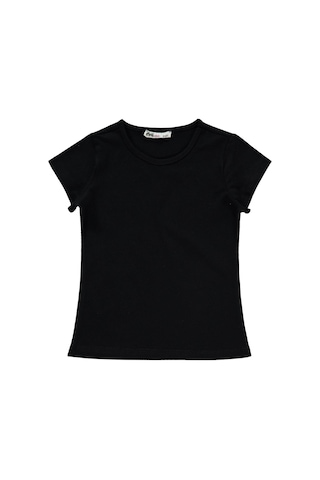 Civil Girls Basic 2-5 Yaş Tişört - Siyah
