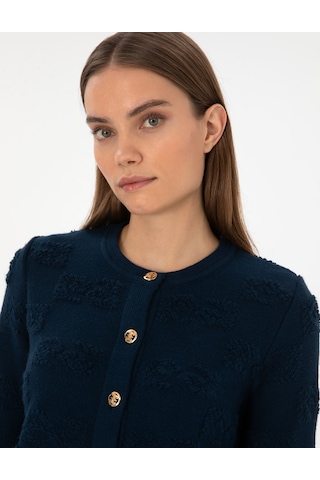 Pierre Cardin Kadın Hırka Triko 50310960-vr033 Lacivert