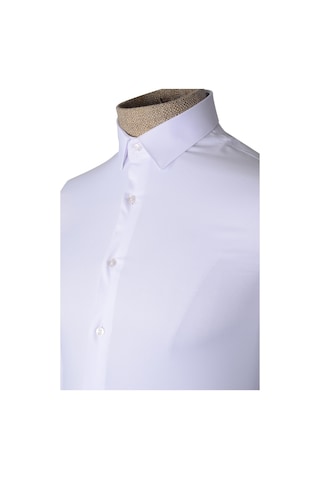 Cengiz İnler Kol Manşetli Erkek Slimfit Gömlek 001